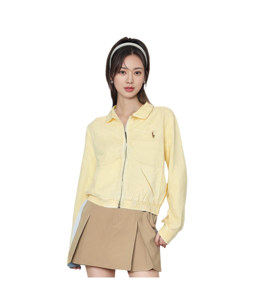 POLO RALPH LAUREN Желтая куртка, фото 2