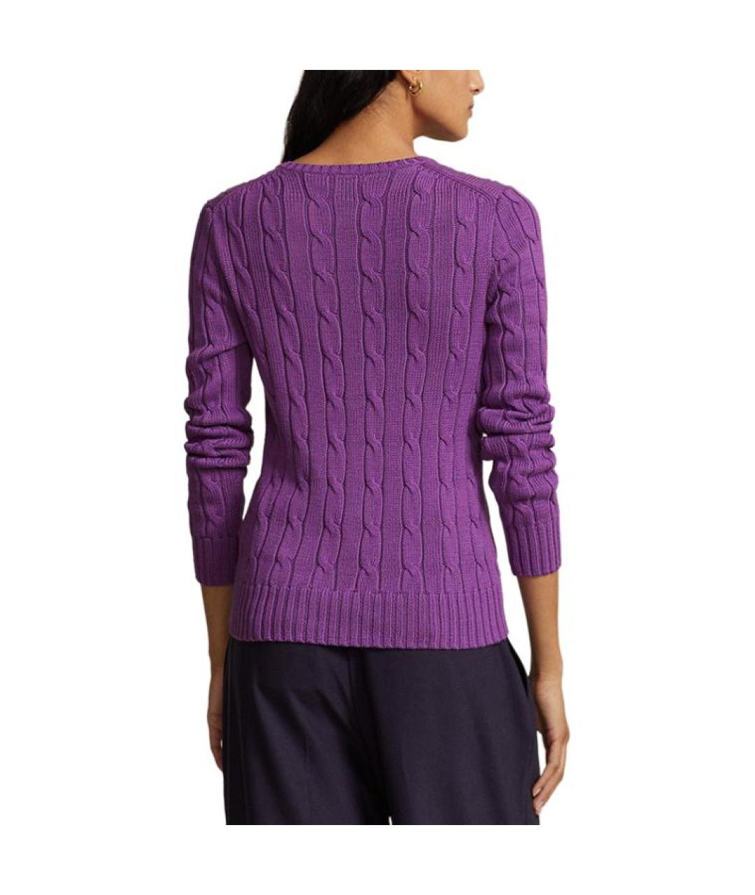 POLO RALPH LAUREN Фиолетовый джемпер / свитер, фото 3