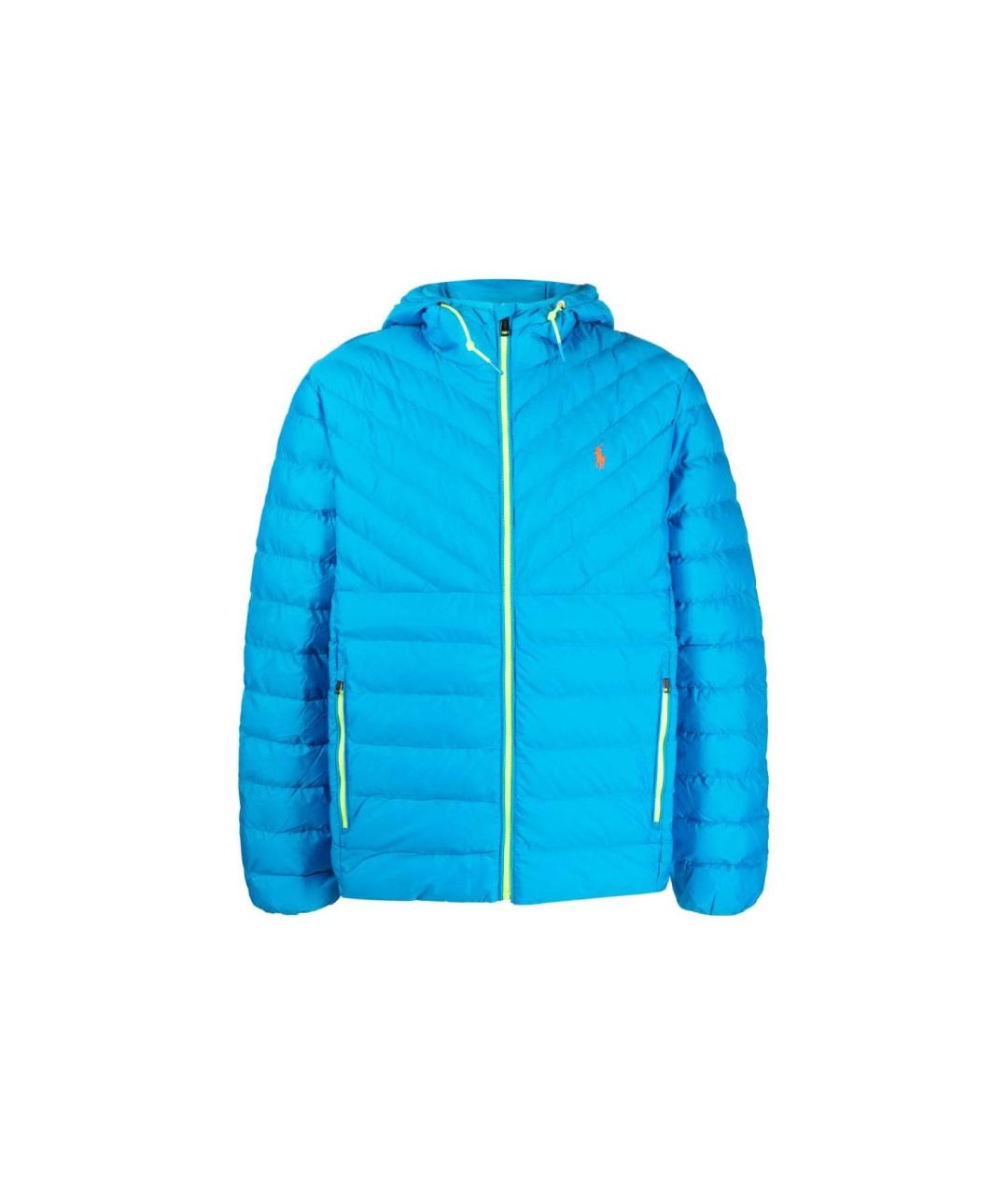 POLO RALPH LAUREN Голубой пуховик, фото 1