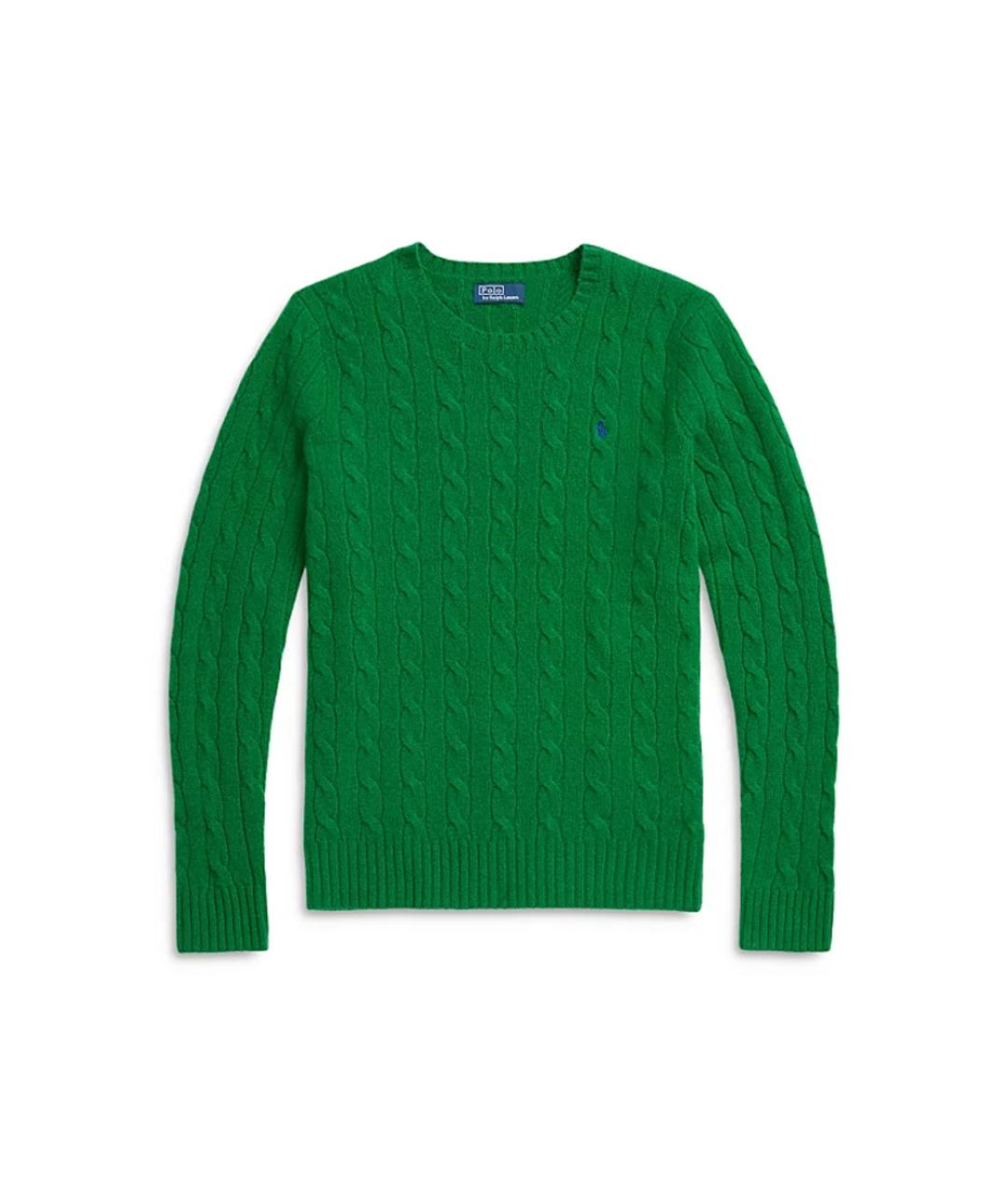 POLO RALPH LAUREN Зеленый джемпер / свитер, фото 1