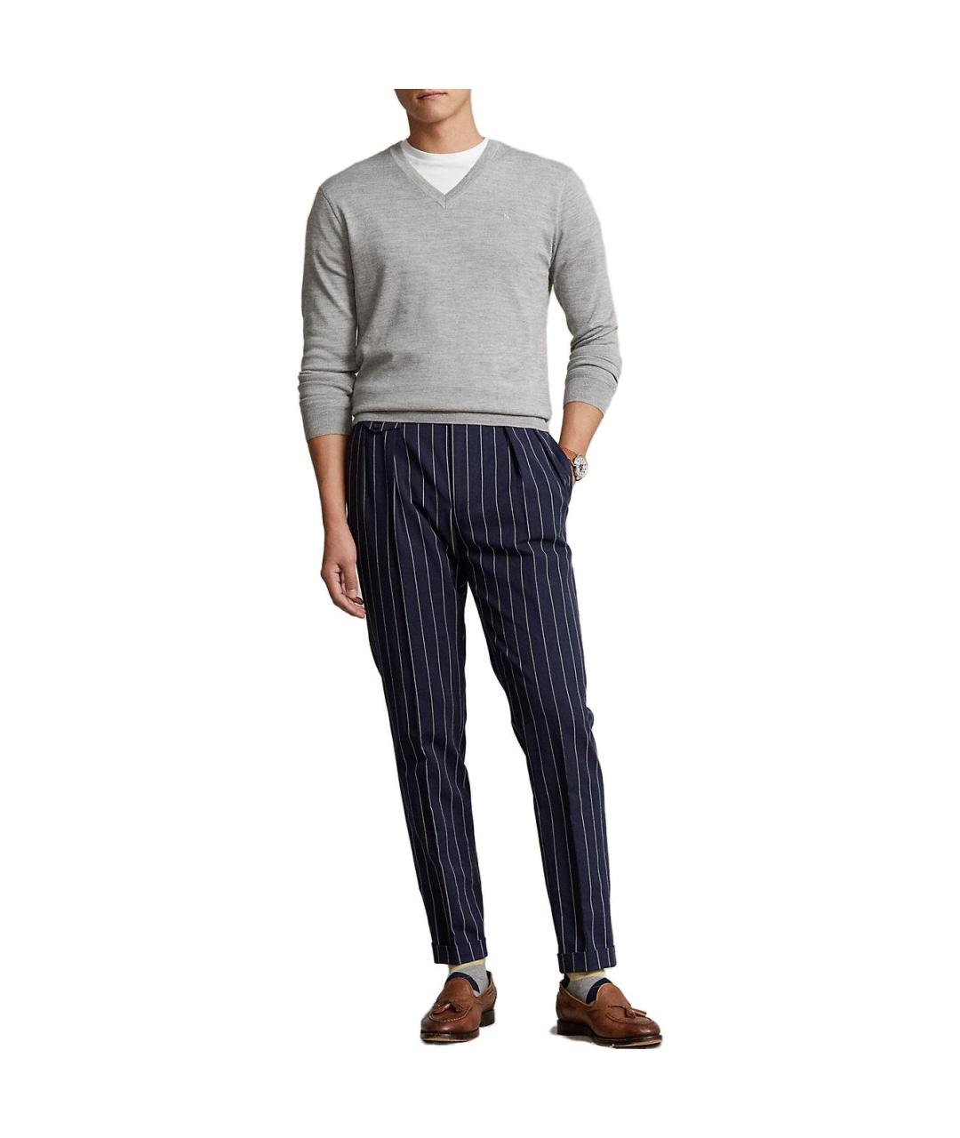 POLO RALPH LAUREN Серый джемпер / свитер, фото 2