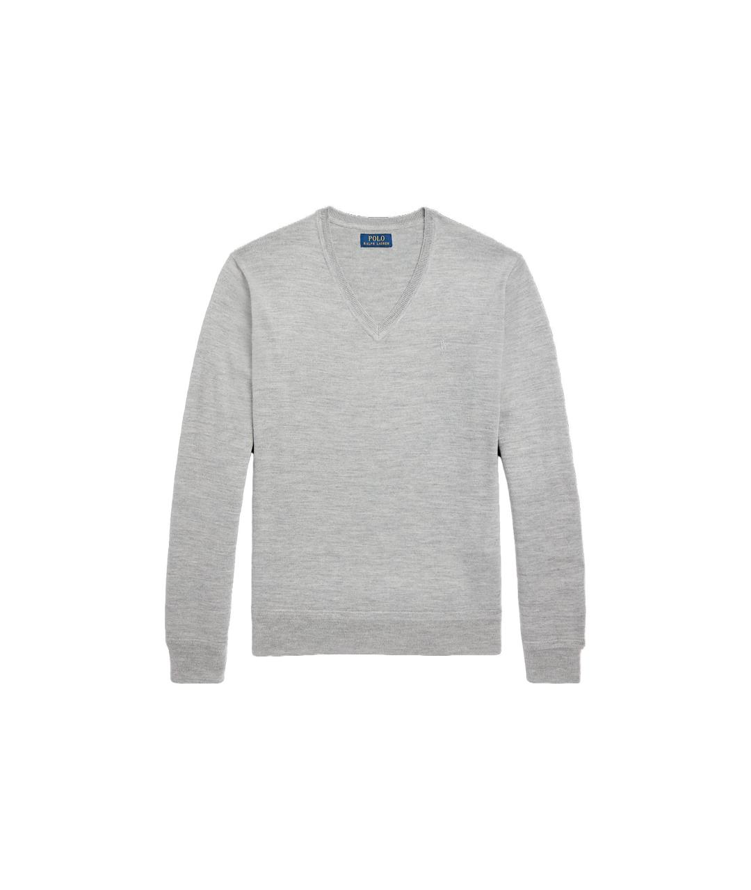 POLO RALPH LAUREN Серый джемпер / свитер, фото 1