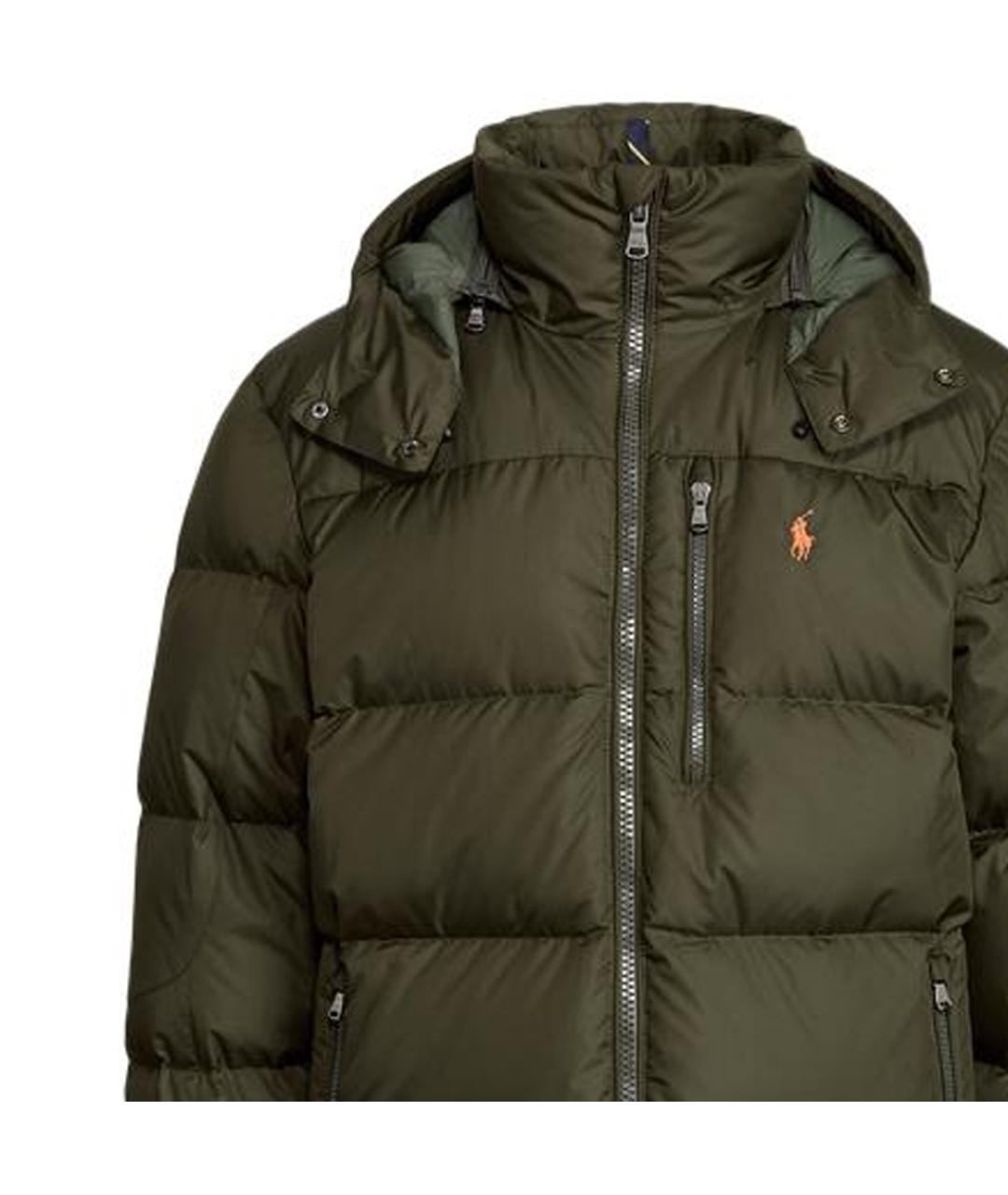 POLO RALPH LAUREN Зеленый пуховик, фото 5