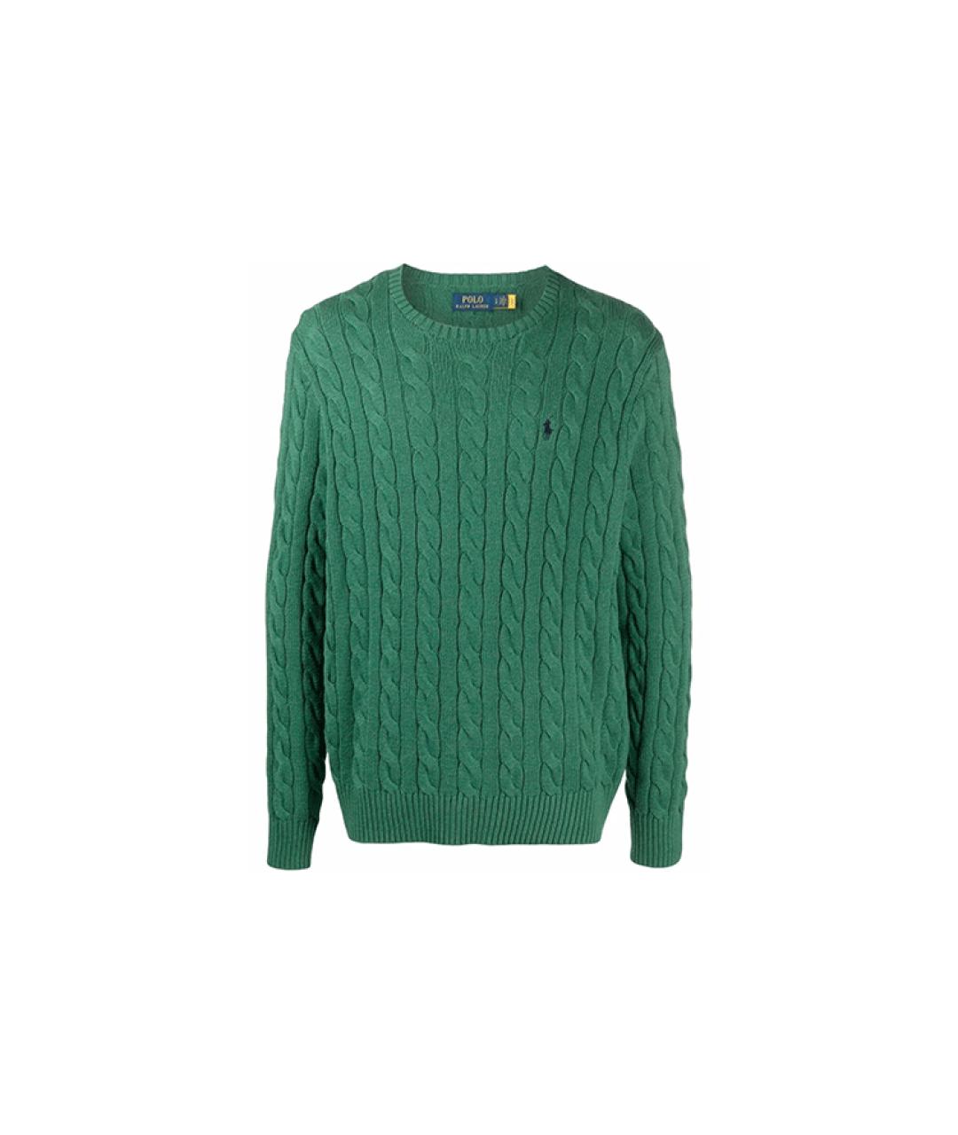 POLO RALPH LAUREN Зеленый джемпер / свитер, фото 7