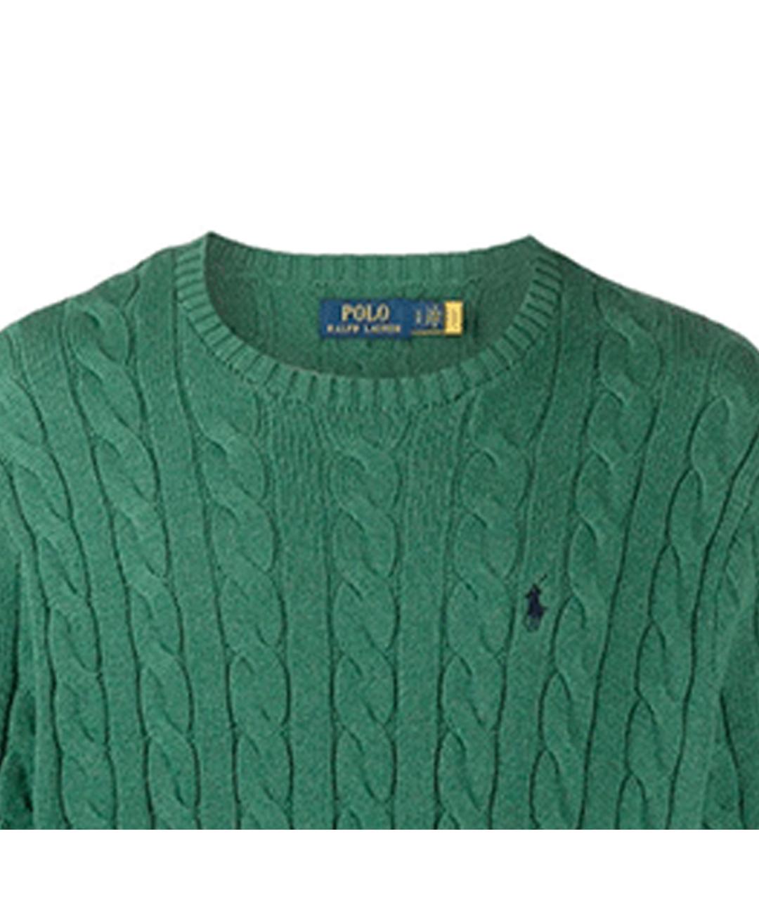 POLO RALPH LAUREN Зеленый джемпер / свитер, фото 5