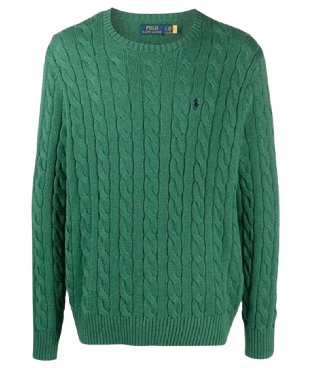 POLO RALPH LAUREN Зеленый джемпер / свитер, фото 1