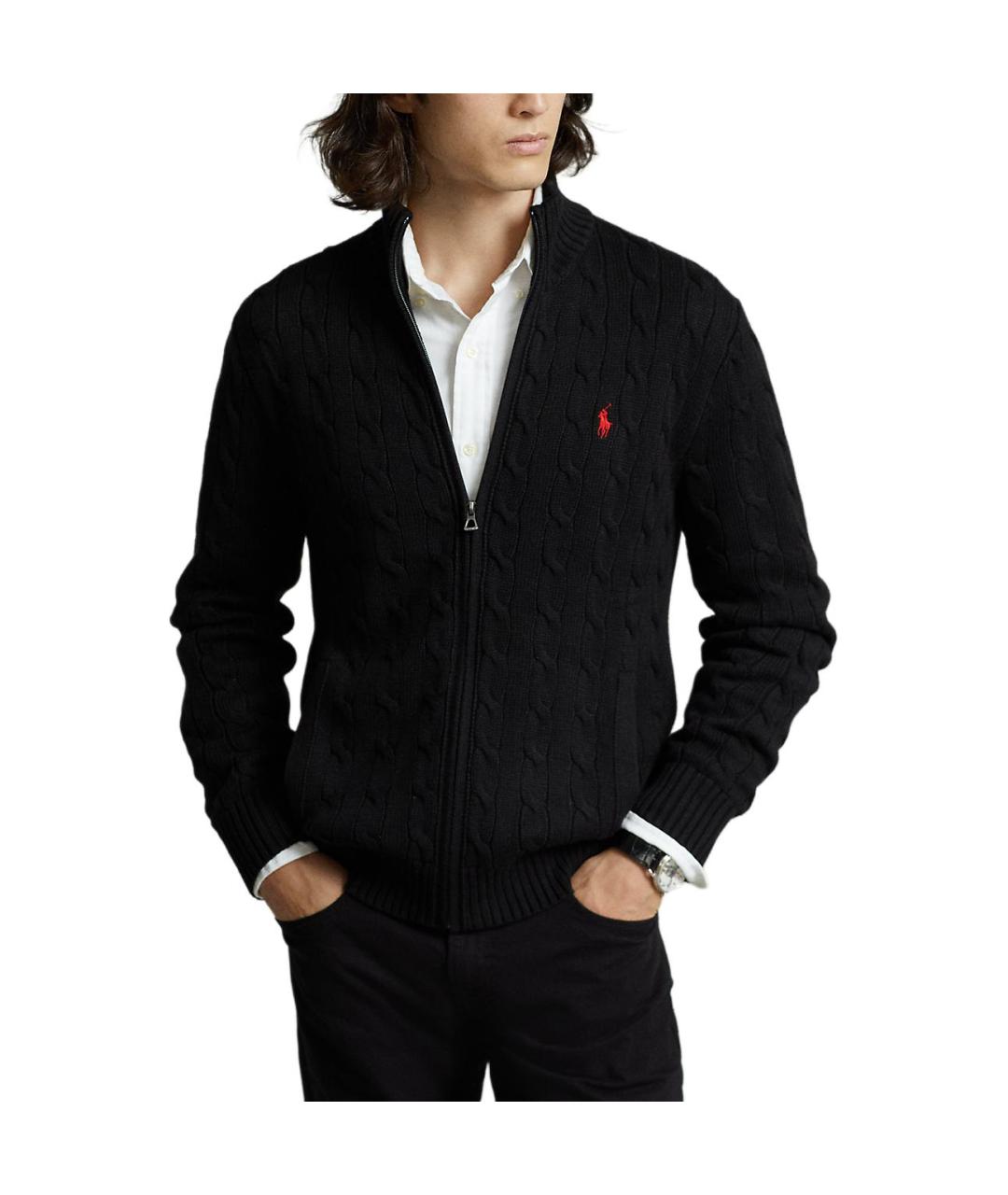 POLO RALPH LAUREN Черный джемпер / свитер, фото 3