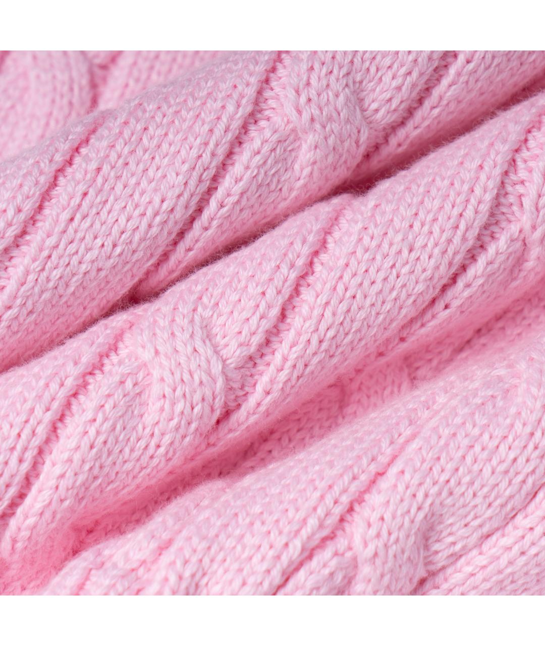 POLO RALPH LAUREN Розовый хлопковый джемпер / свитер, фото 5