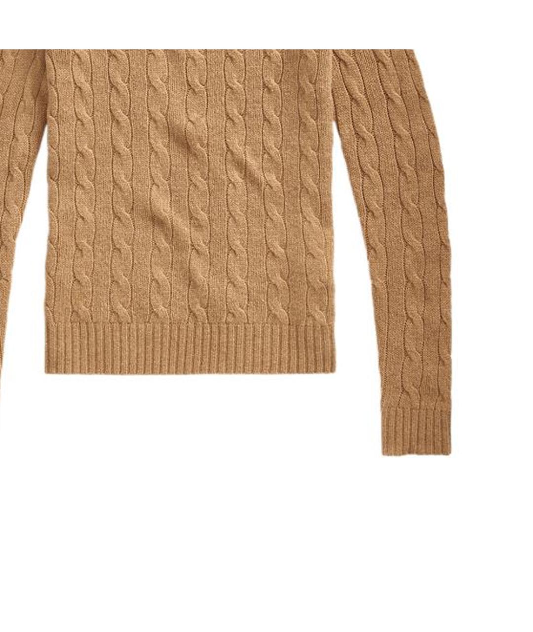 POLO RALPH LAUREN Коричневый джемпер / свитер, фото 6