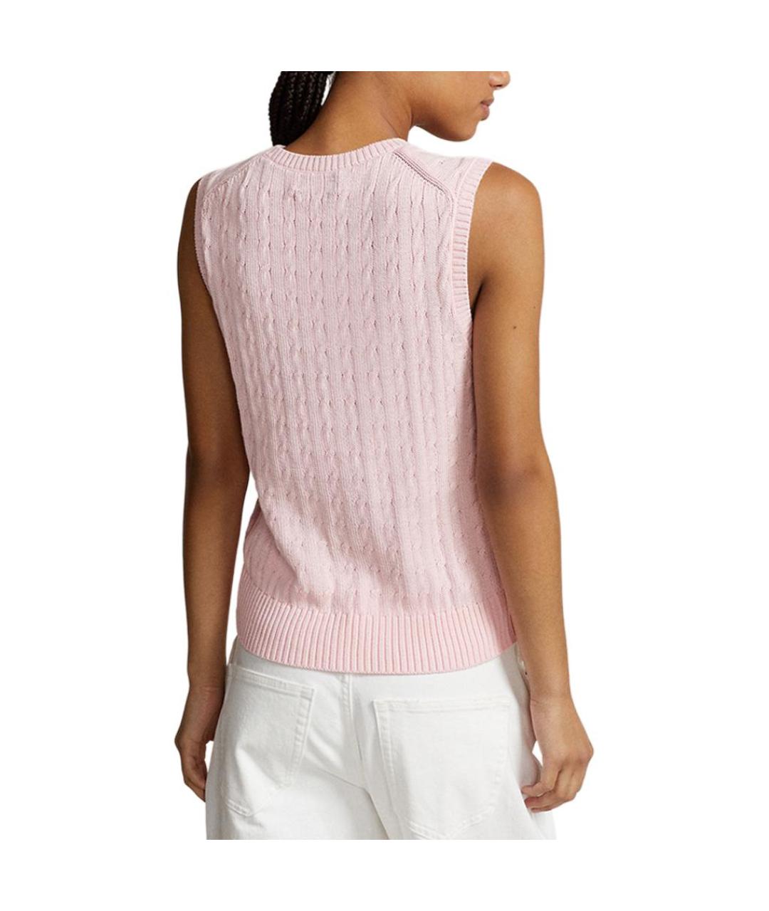 POLO RALPH LAUREN Розовая жилетка, фото 4