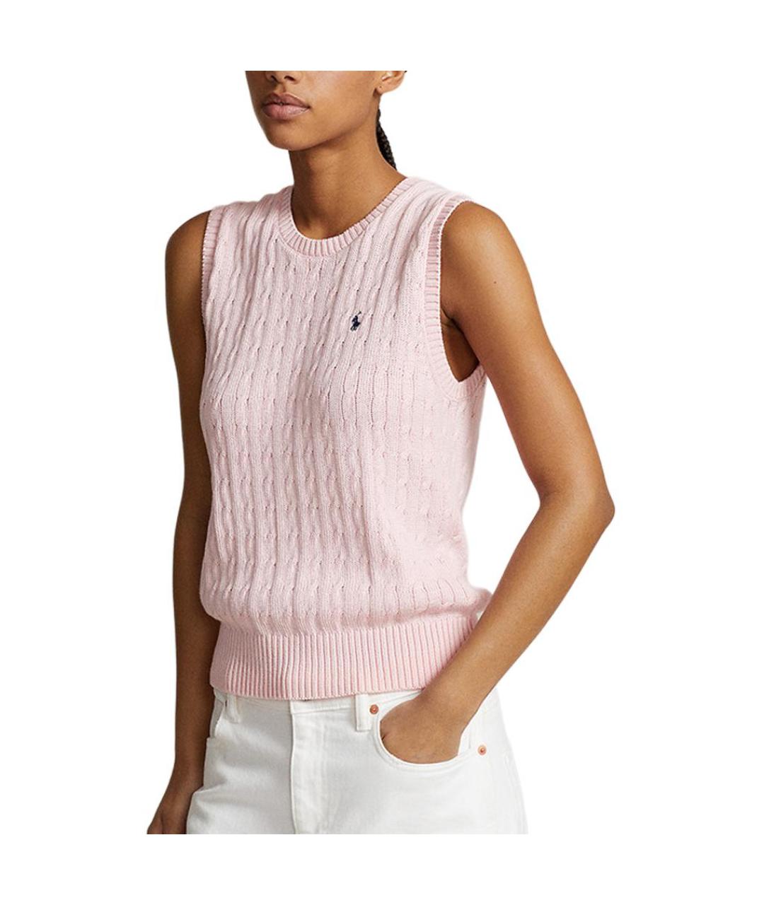 POLO RALPH LAUREN Розовая жилетка, фото 3