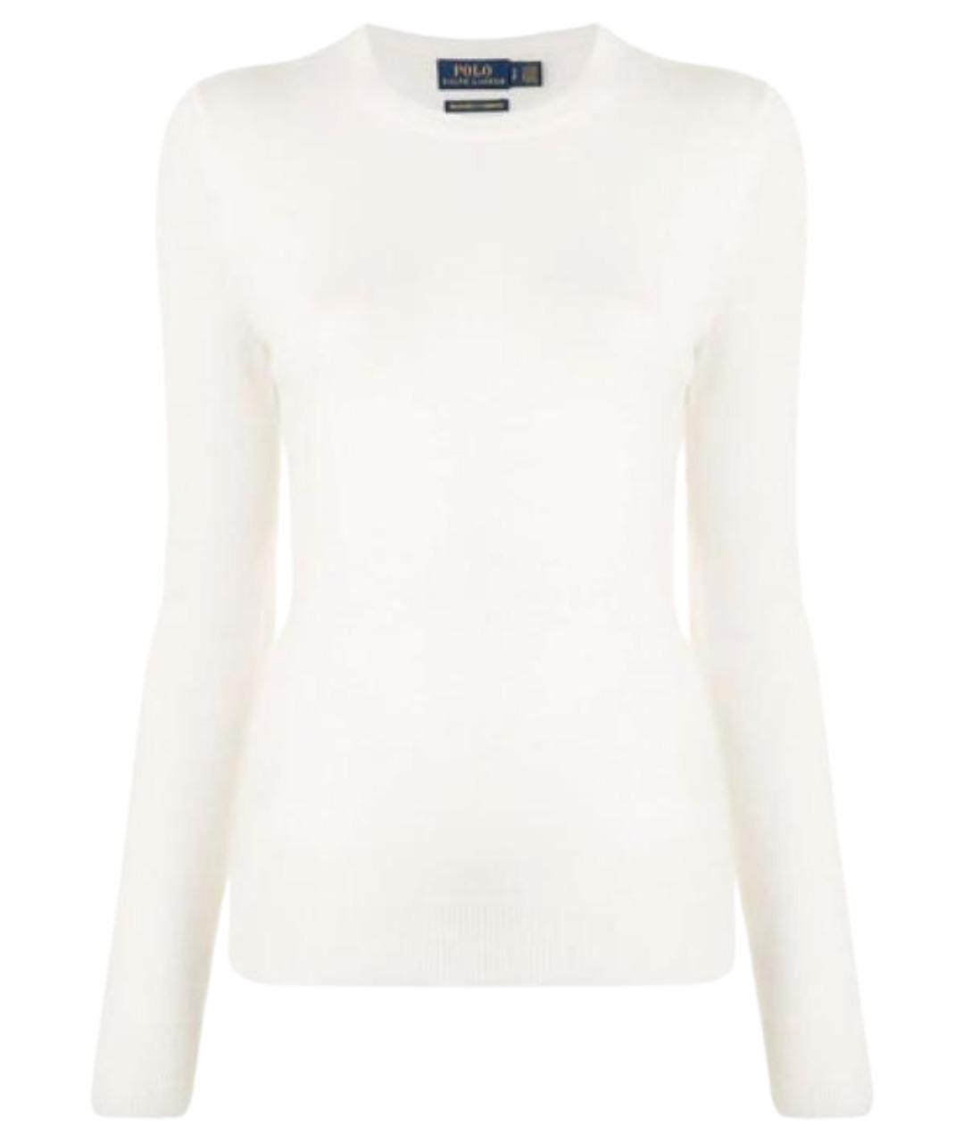 POLO RALPH LAUREN Белый джемпер / свитер, фото 1