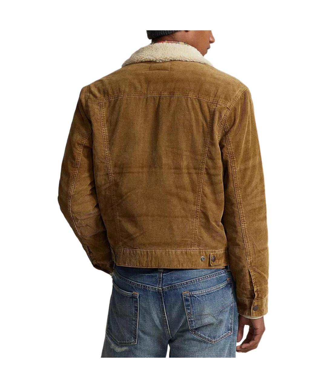 POLO RALPH LAUREN Коричневая куртка, фото 3