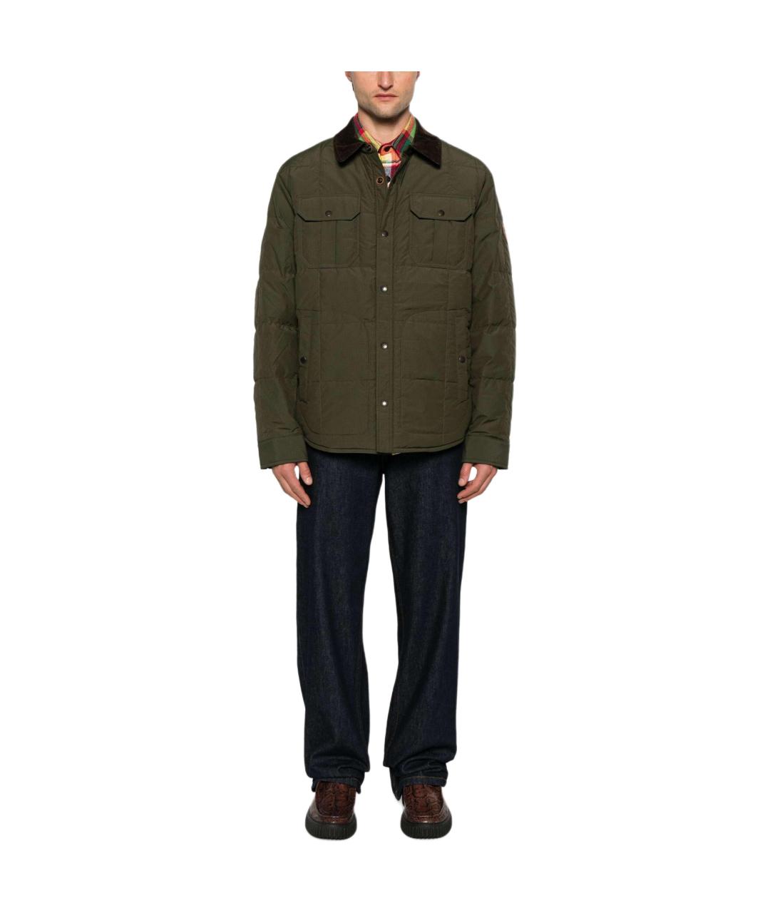 POLO RALPH LAUREN Зеленая куртка, фото 2