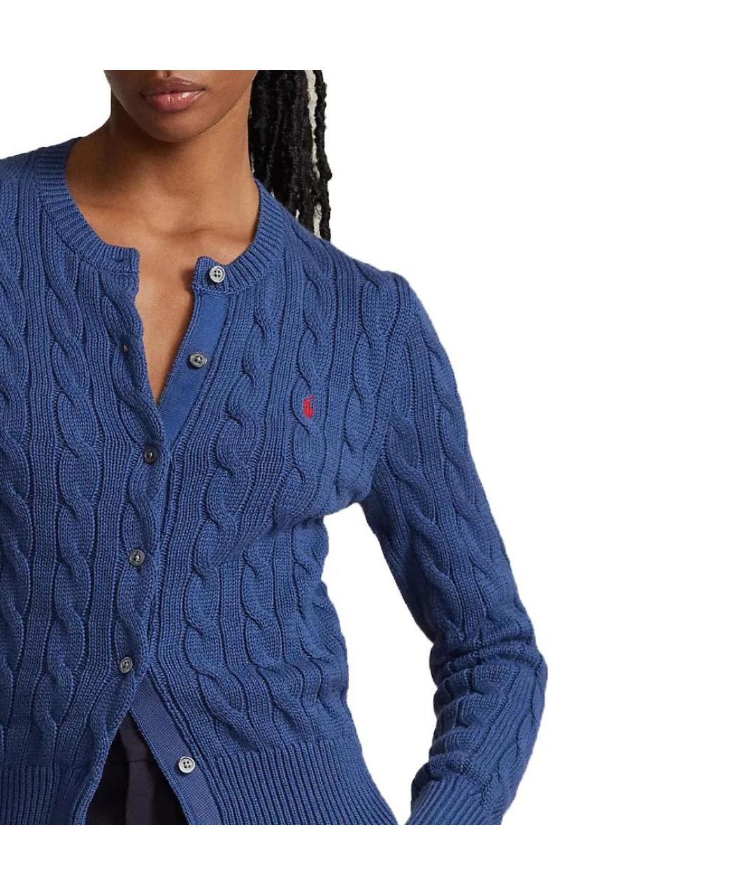 POLO RALPH LAUREN Синий кардиган, фото 8