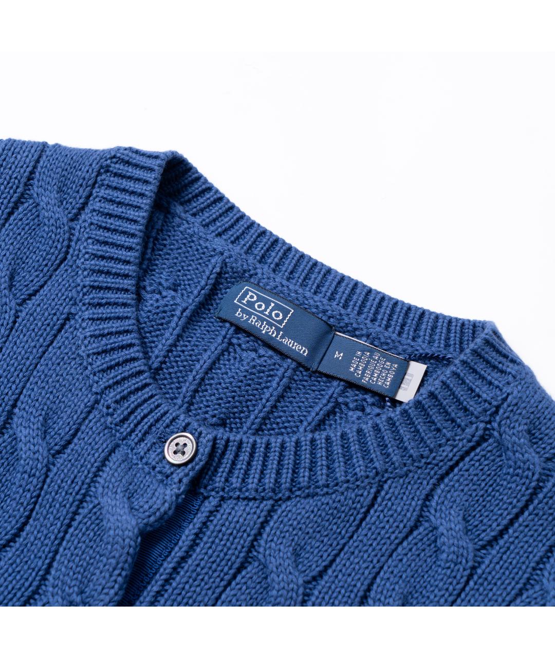 POLO RALPH LAUREN Синий кардиган, фото 9