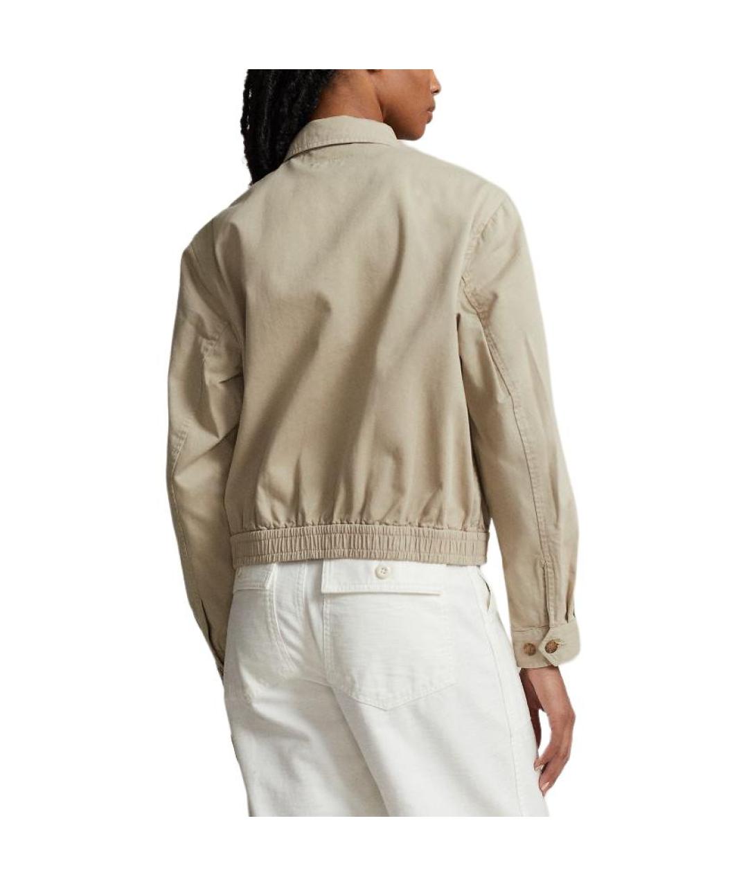 POLO RALPH LAUREN Бежевая куртка, фото 3