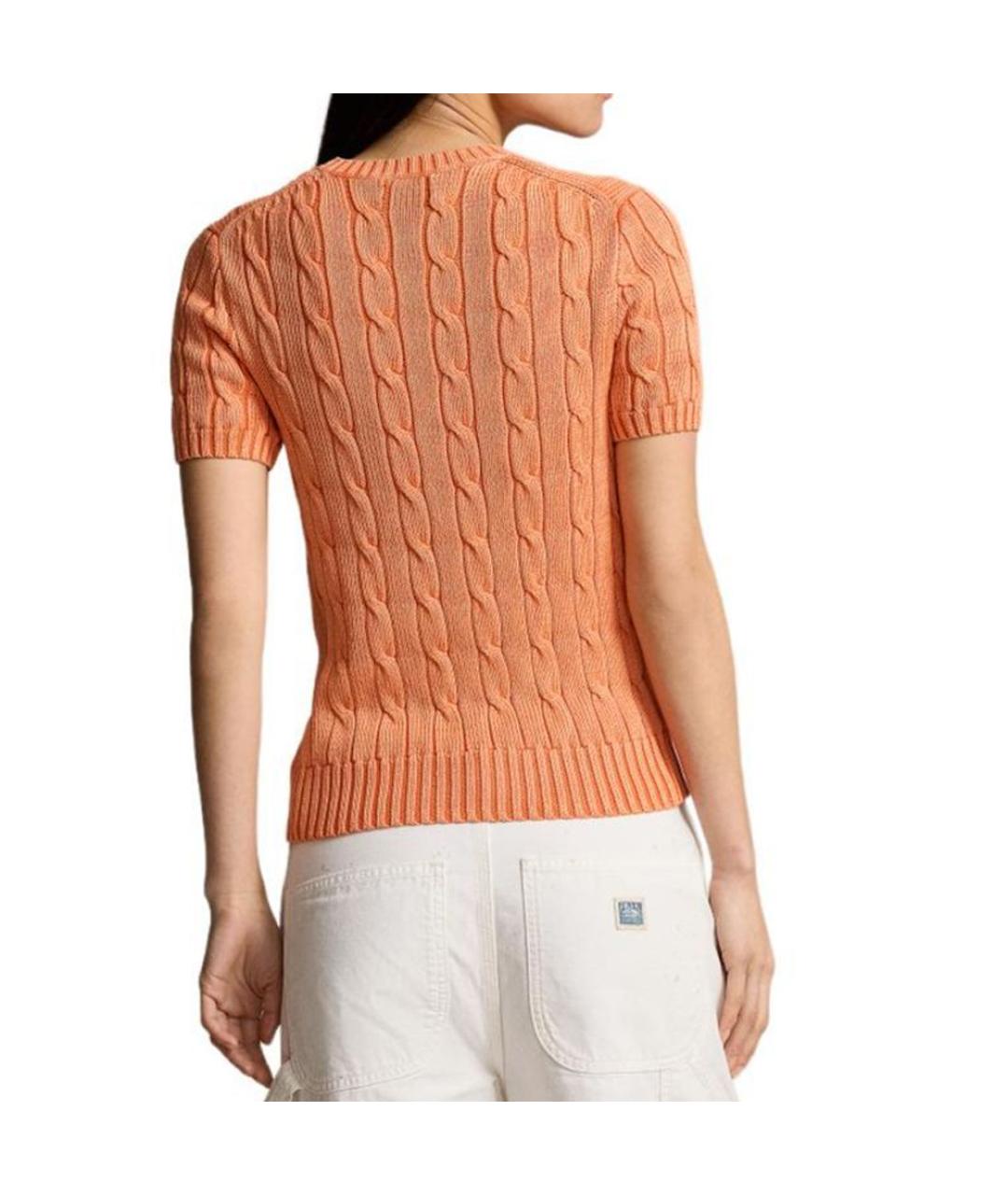 POLO RALPH LAUREN Оранжевый джемпер / свитер, фото 4
