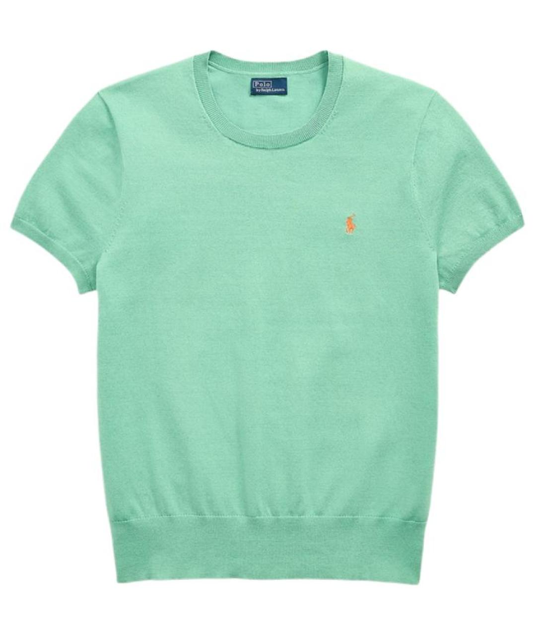 POLO RALPH LAUREN Зеленый джемпер / свитер, фото 1