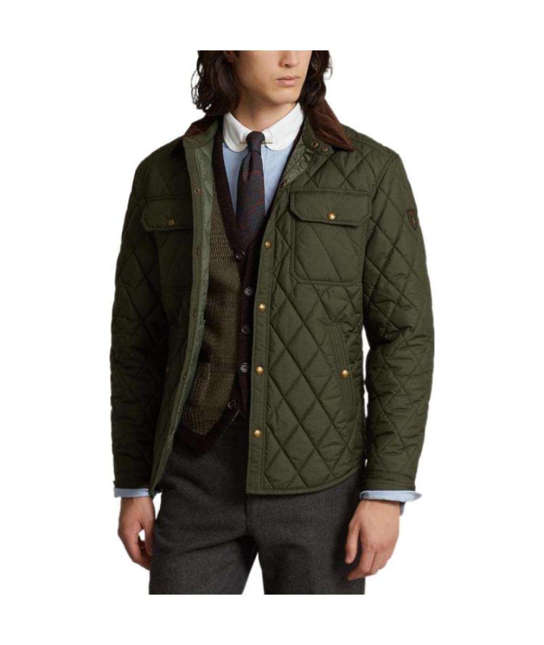 POLO RALPH LAUREN Зеленая куртка, фото 4