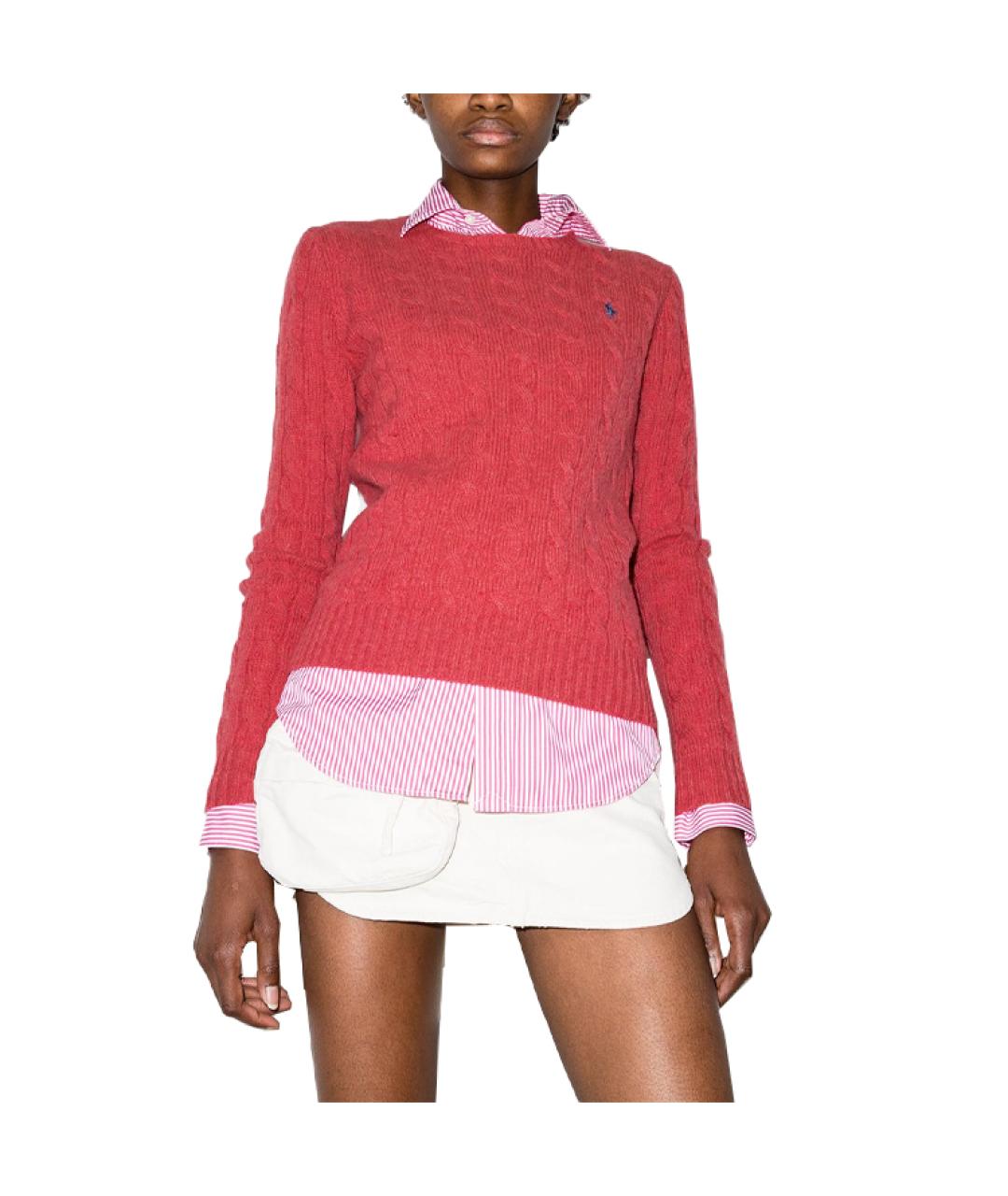POLO RALPH LAUREN Красный джемпер / свитер, фото 2