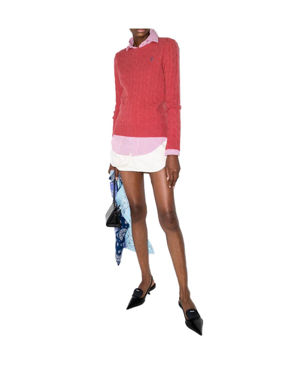 POLO RALPH LAUREN Красный джемпер / свитер, фото 4