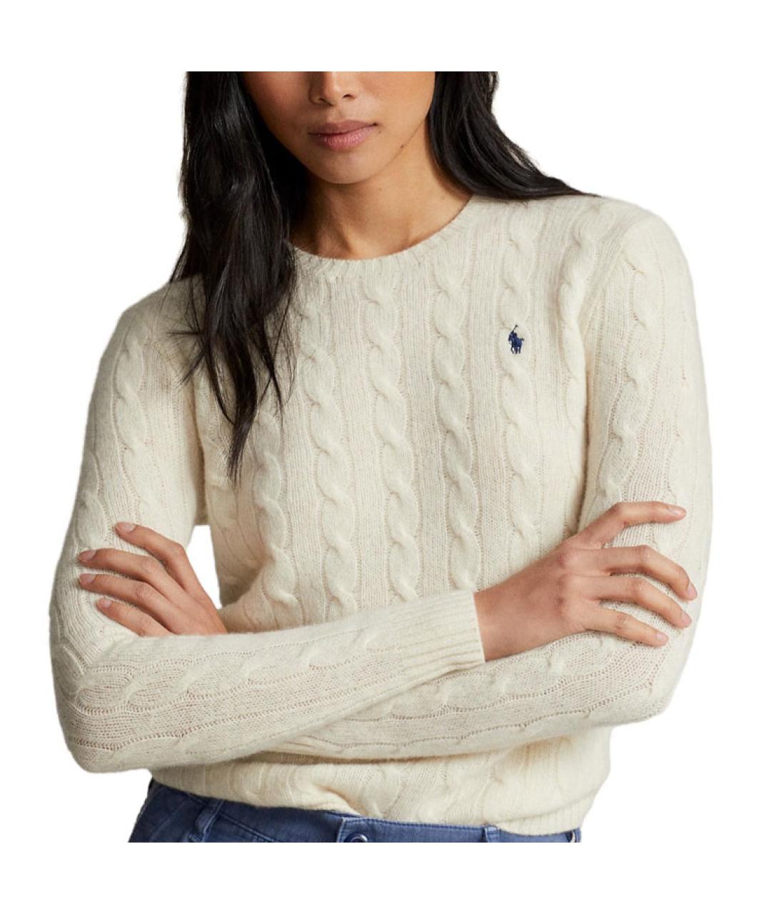 POLO RALPH LAUREN Бежевый джемпер / свитер, фото 6