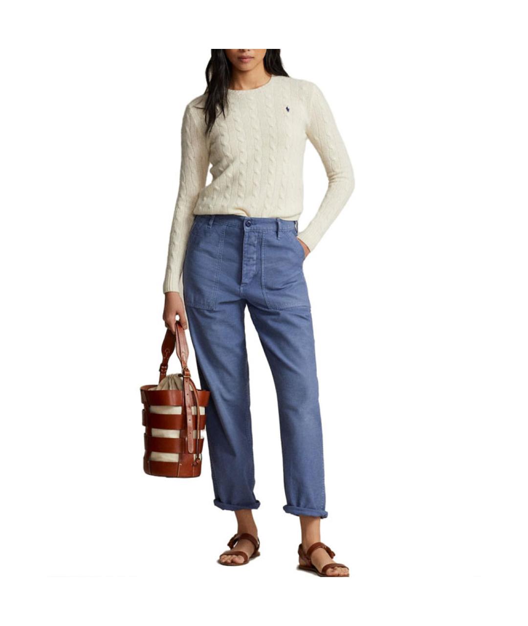 POLO RALPH LAUREN Бежевый джемпер / свитер, фото 2