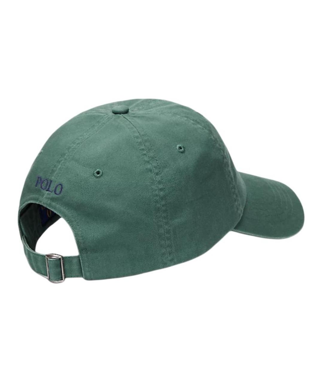 POLO RALPH LAUREN Зеленая кепка, фото 2