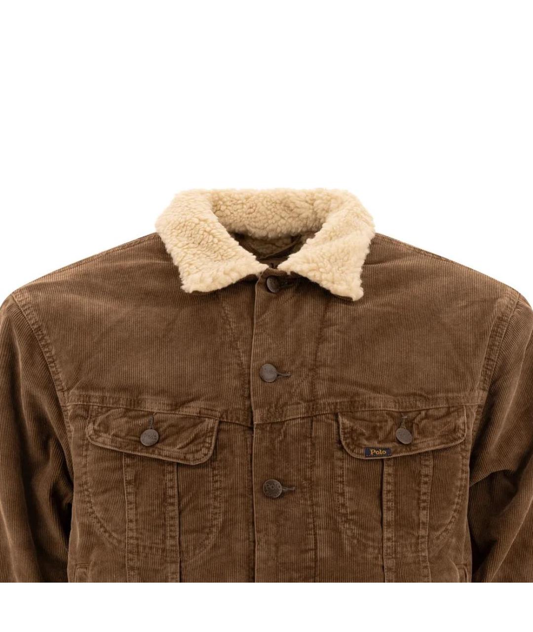 POLO RALPH LAUREN Коричневая куртка, фото 3