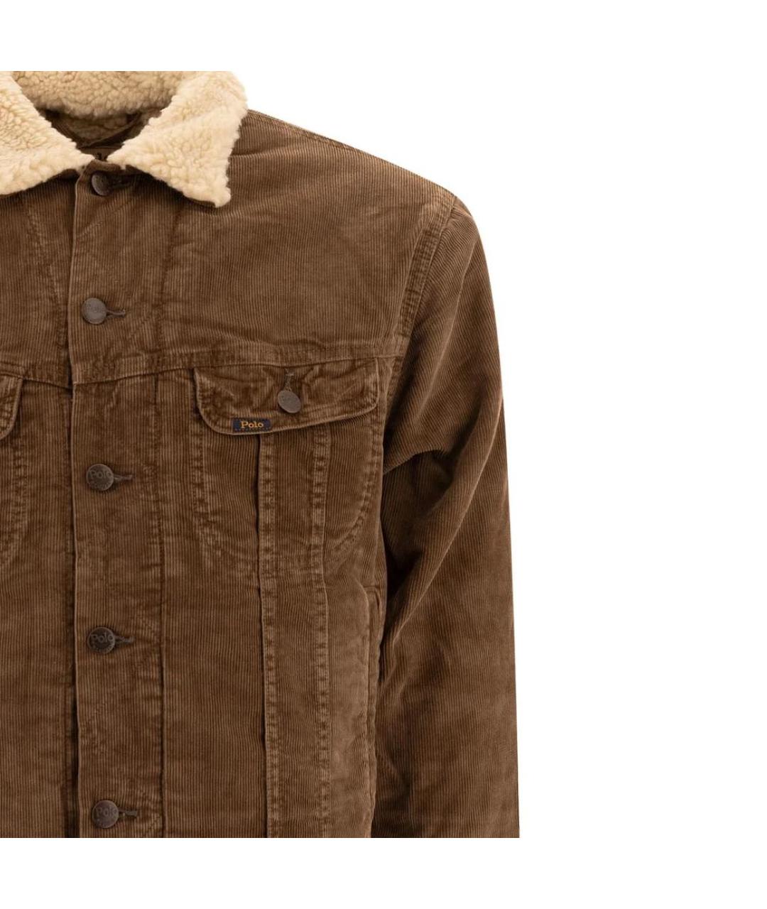 POLO RALPH LAUREN Коричневая куртка, фото 5