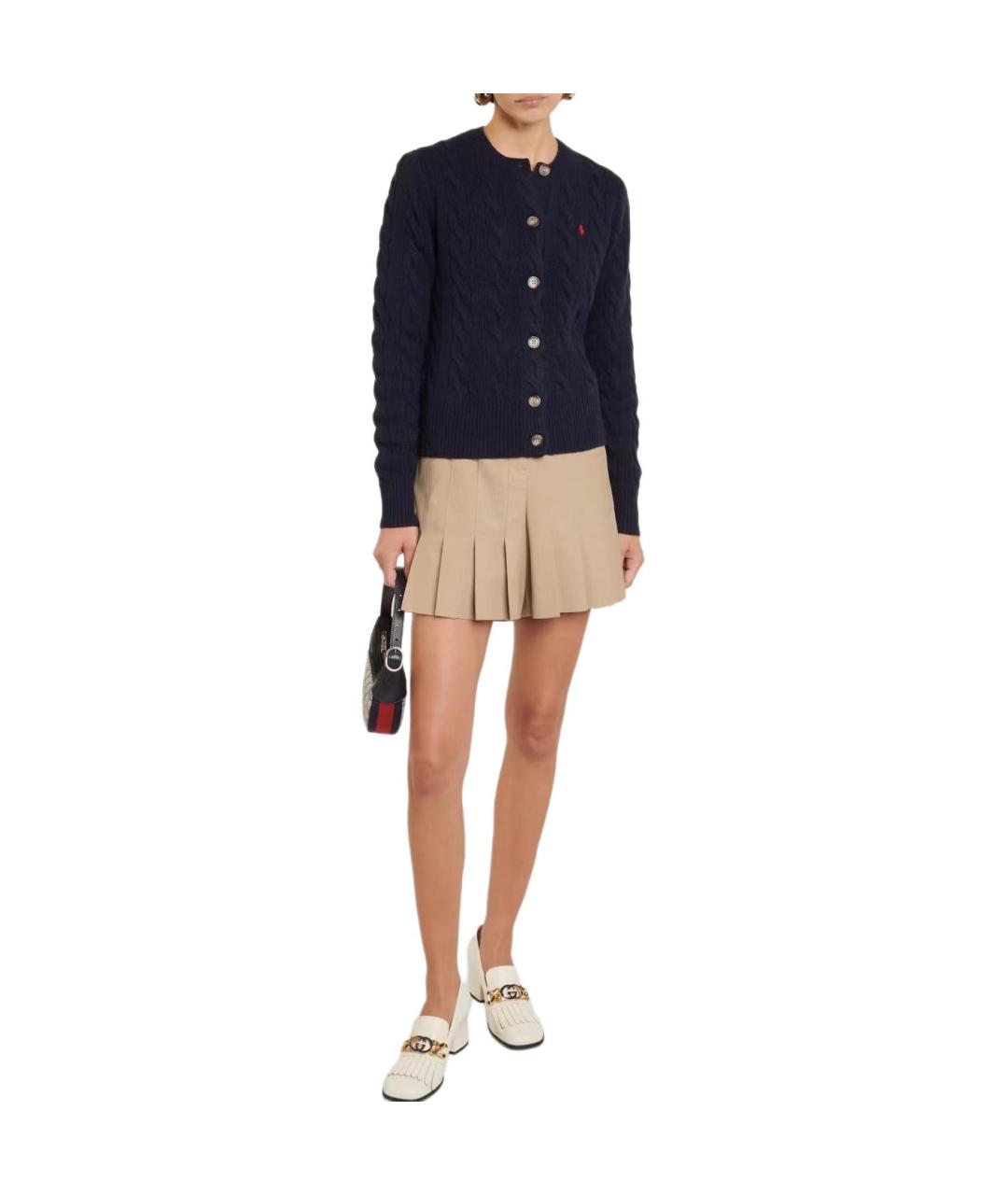 POLO RALPH LAUREN Синий шерстяной джемпер / свитер, фото 2