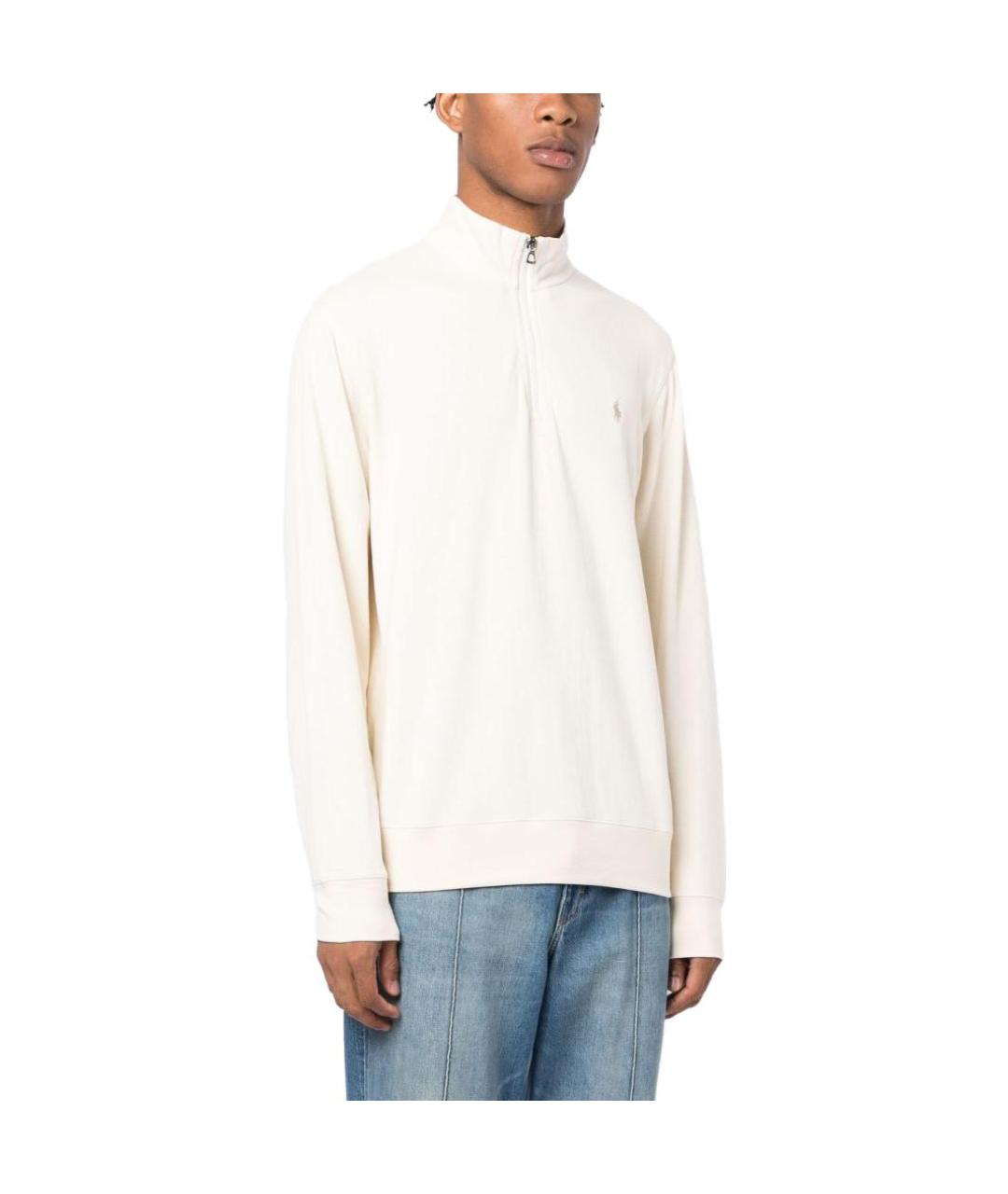 POLO RALPH LAUREN Белый джемпер / свитер, фото 4