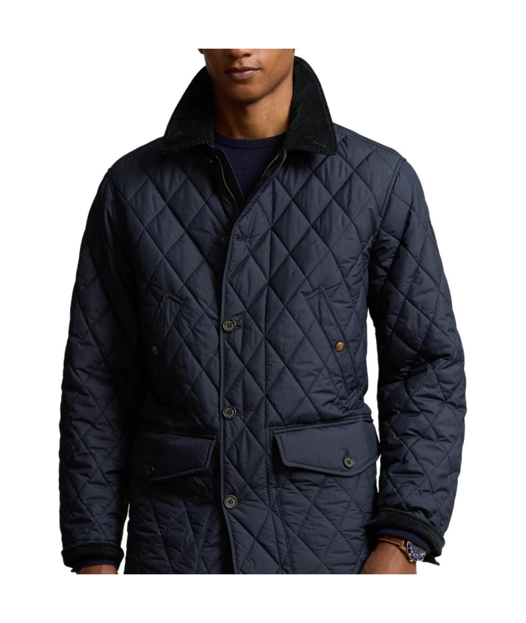 POLO RALPH LAUREN Синий пуховик, фото 4