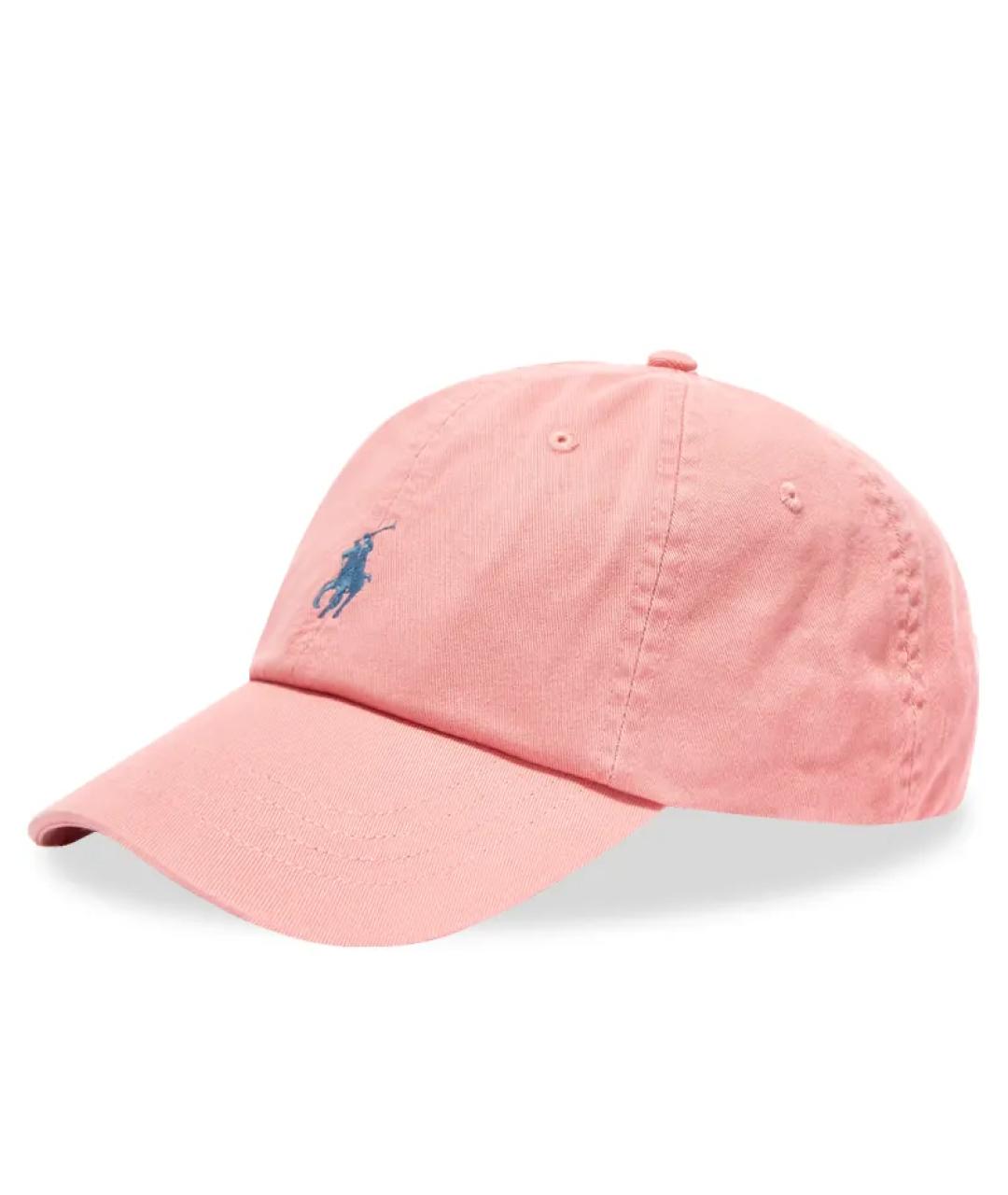 POLO RALPH LAUREN Розовая хлопковая кепка, фото 1