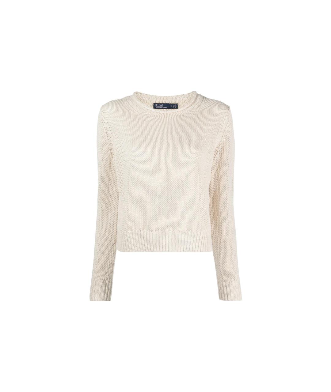 POLO RALPH LAUREN Бежевый джемпер / свитер, фото 1