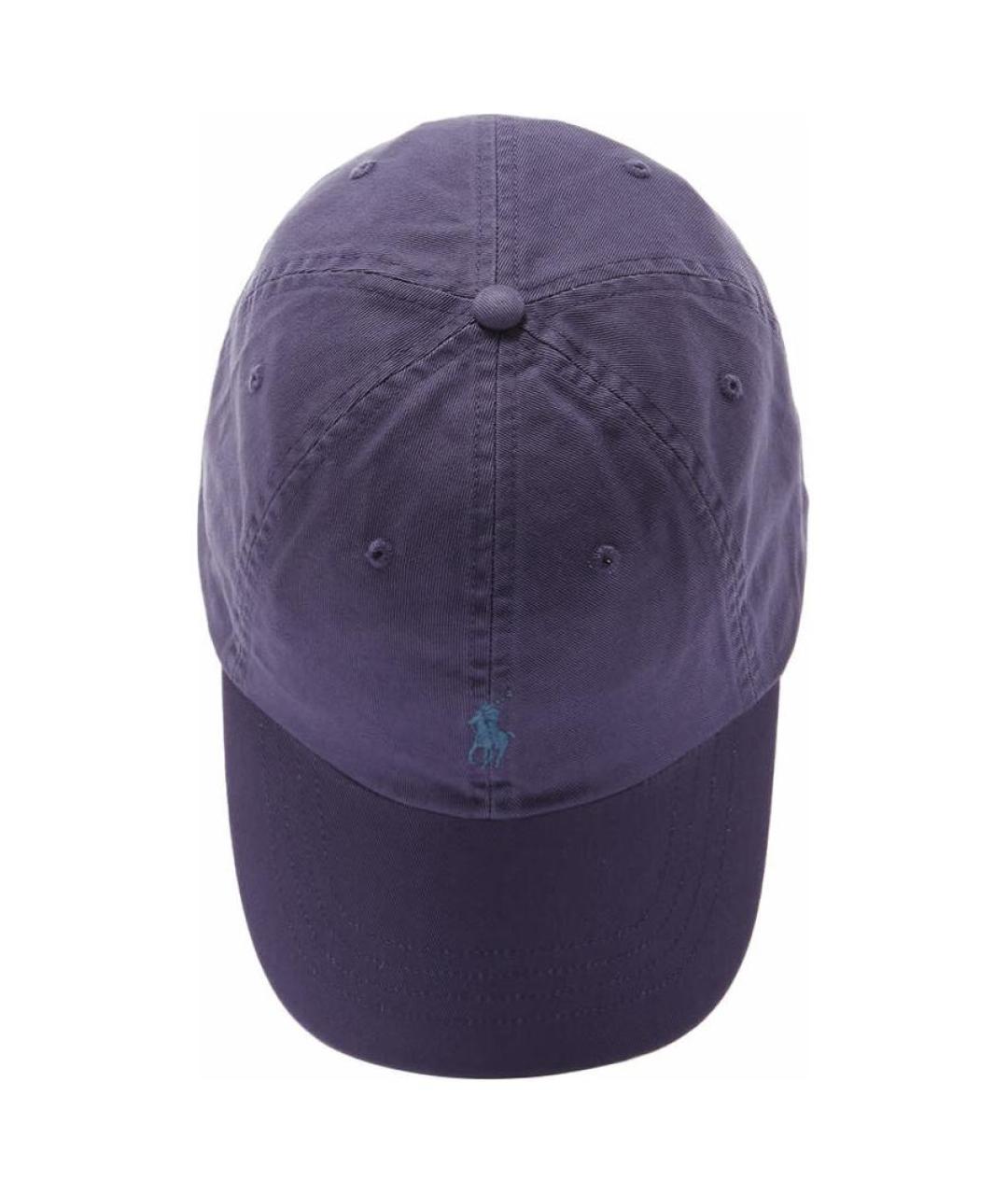 POLO RALPH LAUREN Фиолетовая хлопковая кепка, фото 2