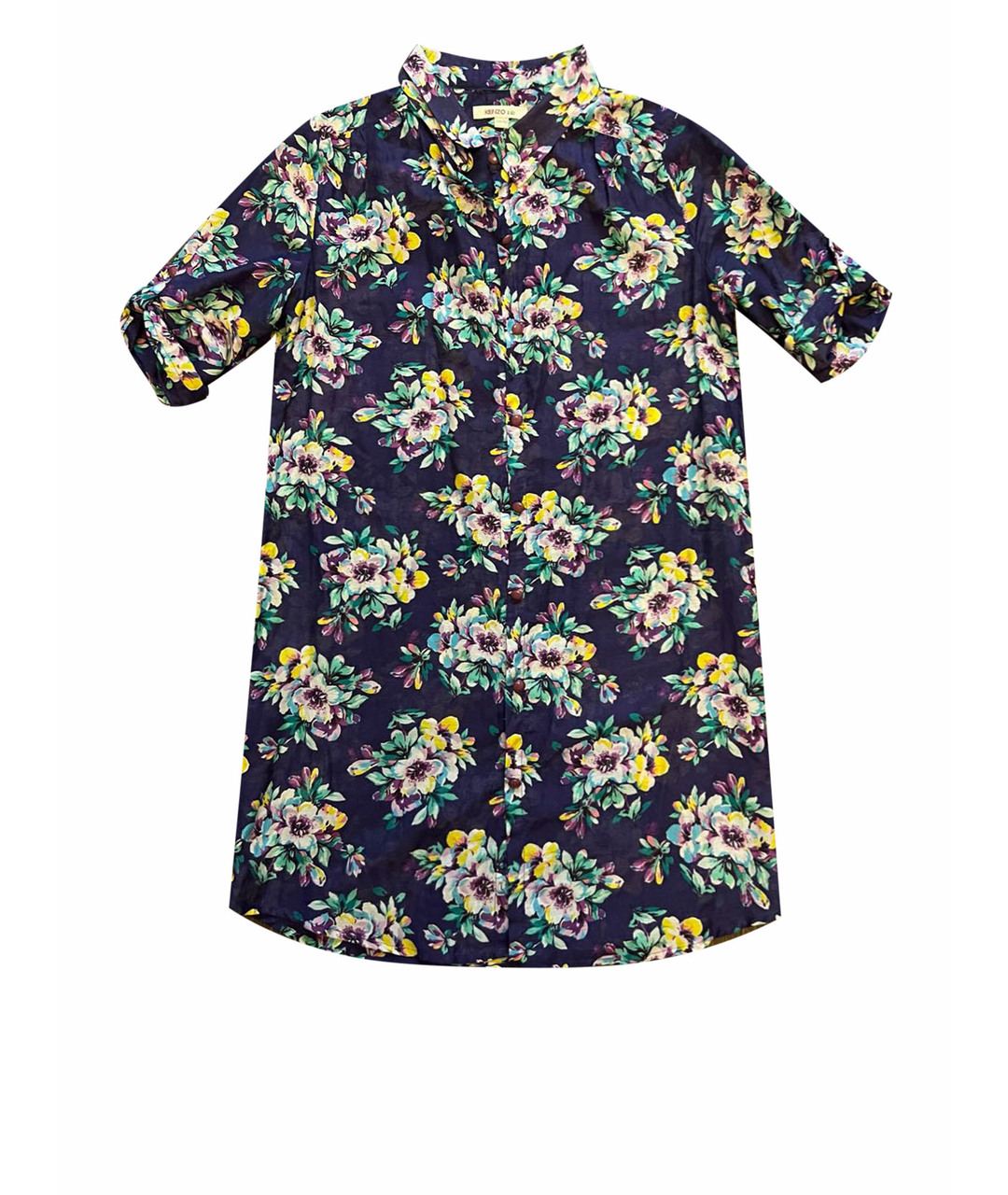 KENZO Мульти хлопковая рубашка/блузка, фото 1