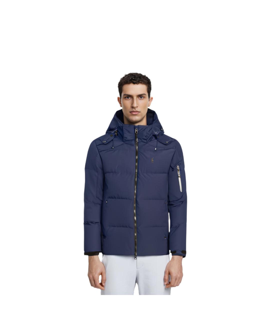 POLO RALPH LAUREN Темно-синий пуховик, фото 2