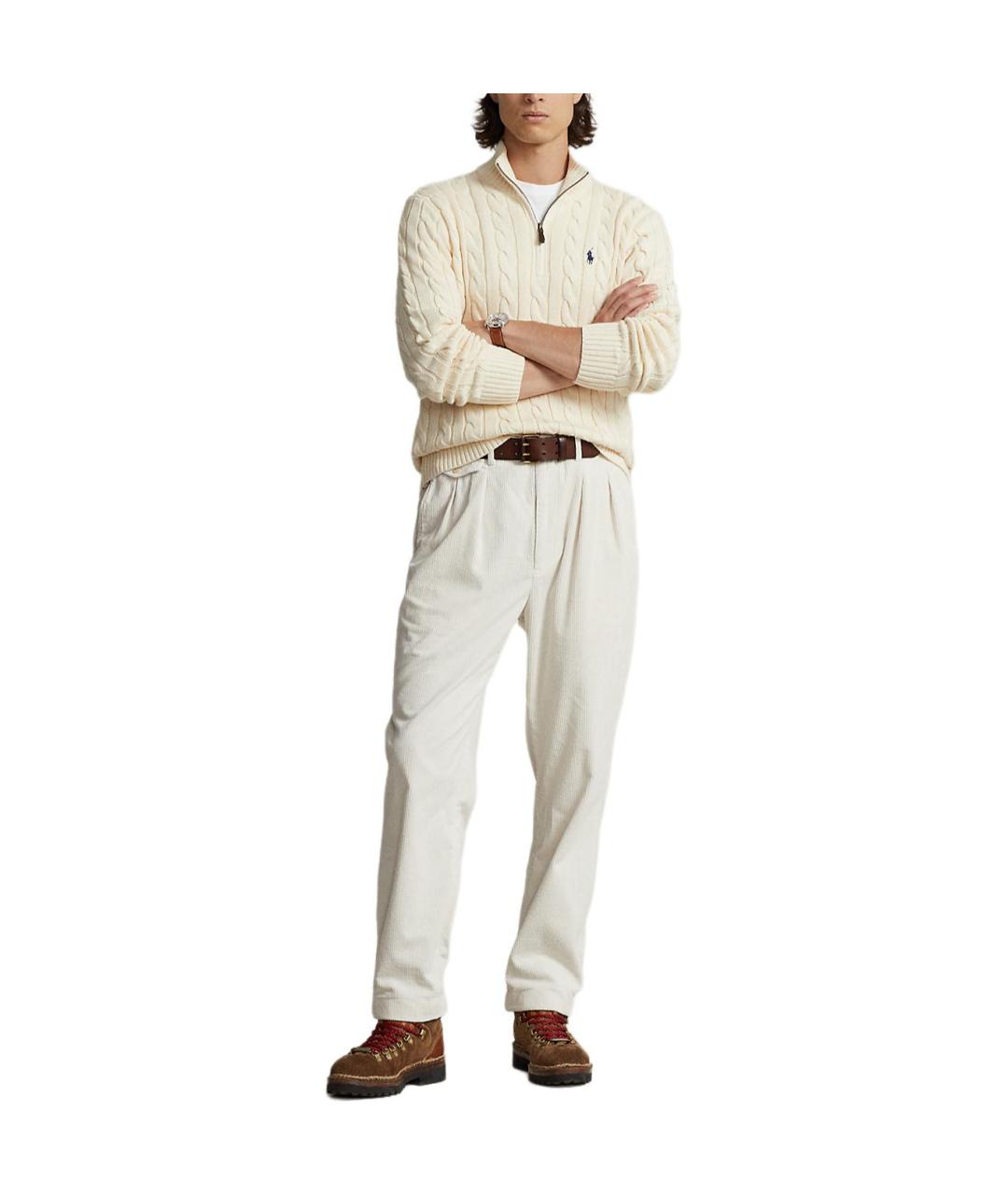 POLO RALPH LAUREN Белый джемпер / свитер, фото 6