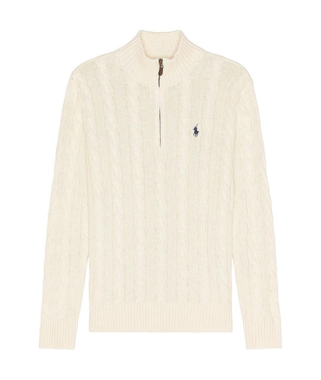 POLO RALPH LAUREN Белый джемпер / свитер, фото 1