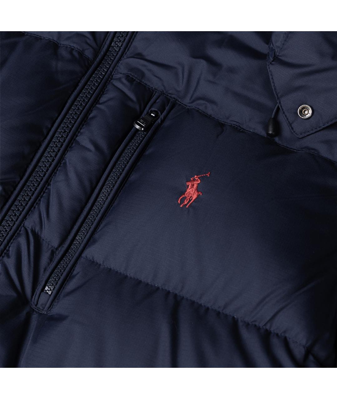 POLO RALPH LAUREN Темно-синий пуховик, фото 5