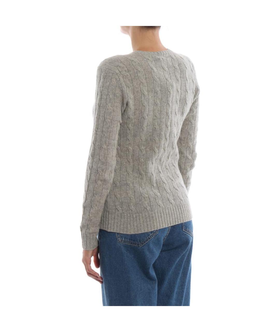 POLO RALPH LAUREN Серый джемпер / свитер, фото 3