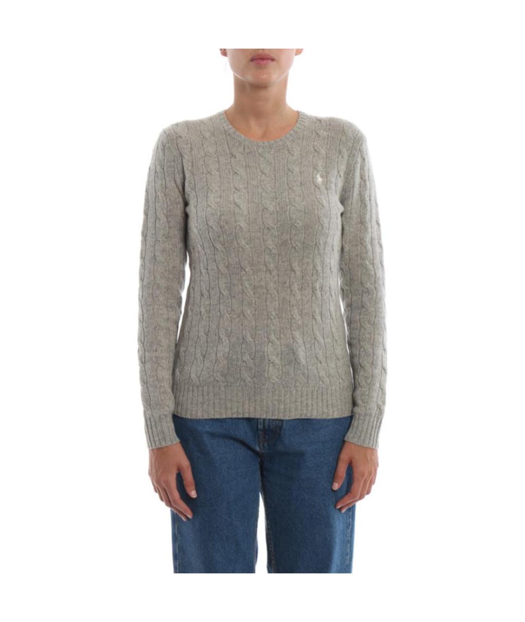 POLO RALPH LAUREN Серый джемпер / свитер, фото 4