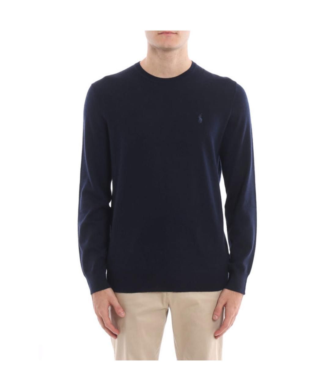 POLO RALPH LAUREN Синий джемпер / свитер, фото 4