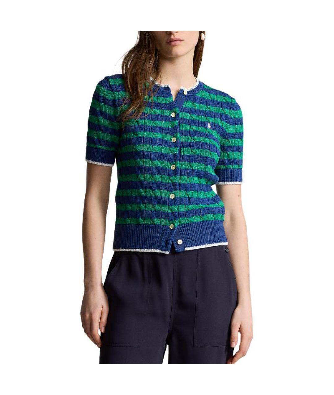 POLO RALPH LAUREN Зеленый джемпер / свитер, фото 4