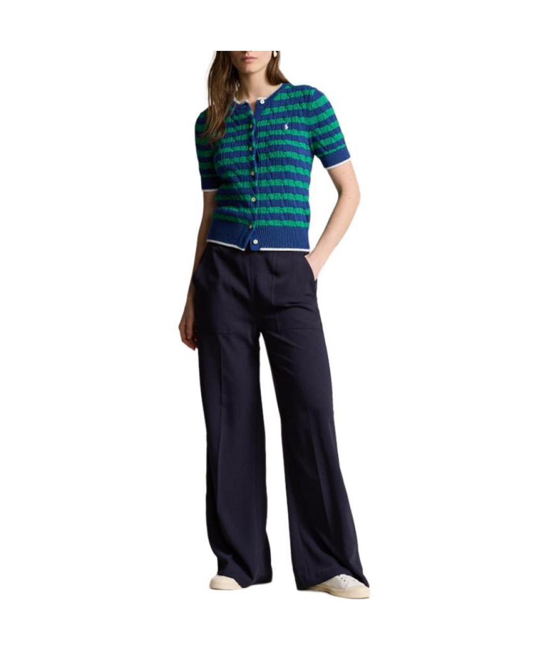 POLO RALPH LAUREN Зеленый джемпер / свитер, фото 3