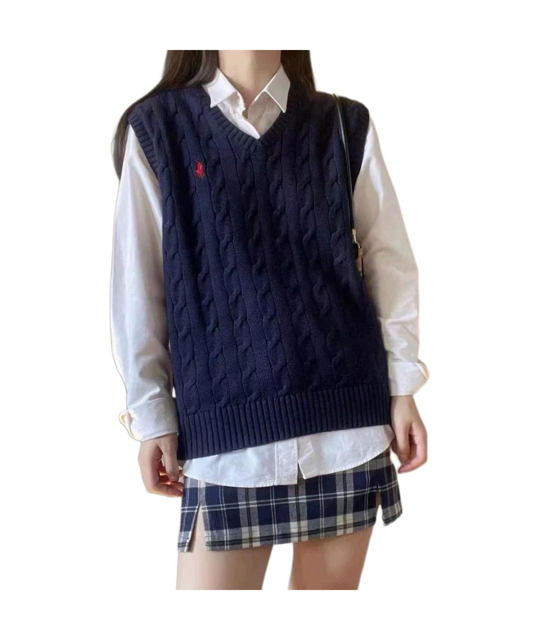 POLO RALPH LAUREN Темно-синяя жилетка, фото 2