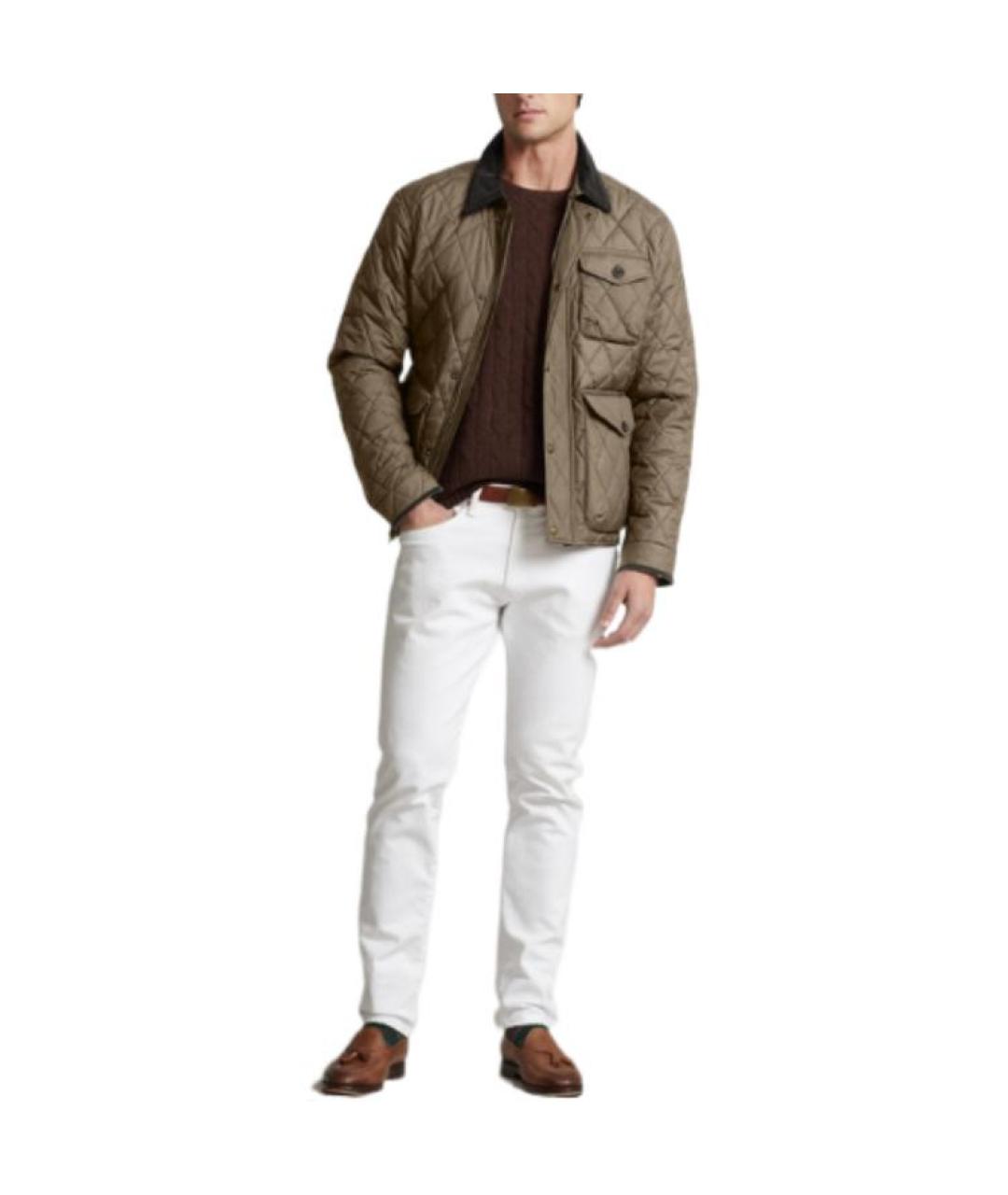 POLO RALPH LAUREN Коричневая куртка, фото 2