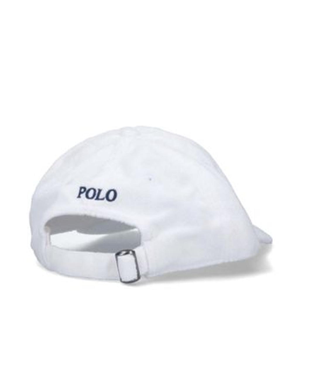 POLO RALPH LAUREN Белая кепка/бейсболка, фото 4